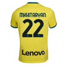 Inter Milan Henrikh Mkhitaryan #22 Tredjedrakt 2022-23 Kortermet
